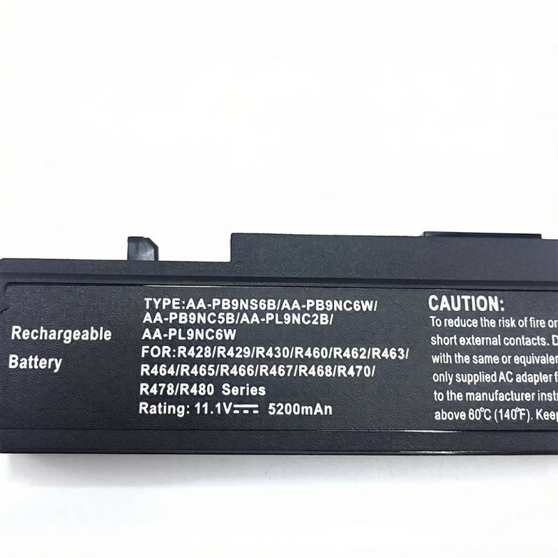 Laptop Battery for SamSung AA-PB9NC6B AA-PL9NC6W AA-PB9NS6B AA-PB9NC6W R428 R429 R468 NP300 RV509 R530 PB9MC6B PL9NC2B P510