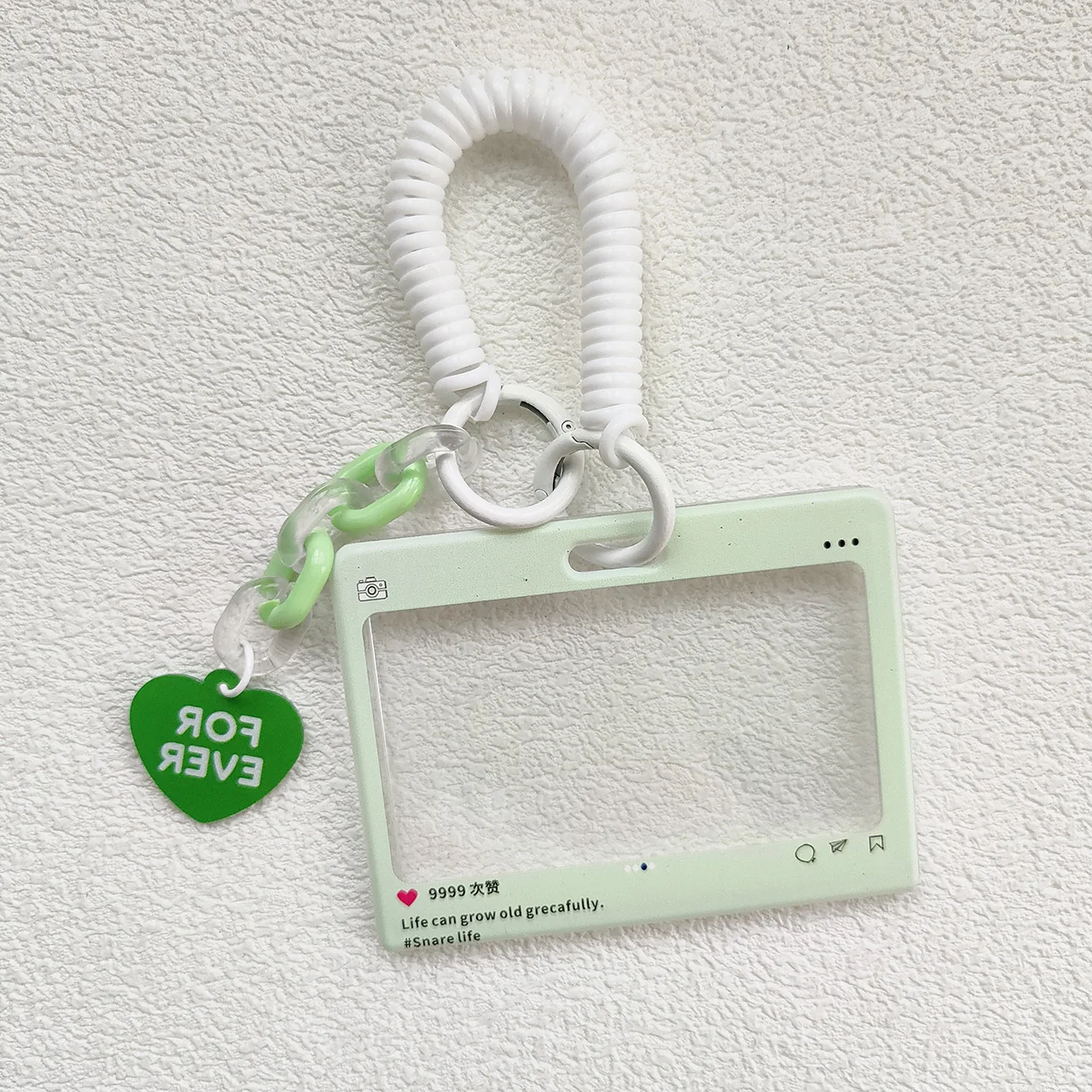 Cute Transparent Card Cover Bus Metro Card Protective Cover Campus Access Card Transparent Student School Card Protective Cover