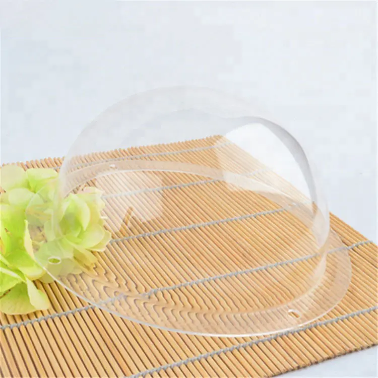 acrylic semi-circular ball cover, transparent hollow semi-circular dust cover, camera lens protection cover, lampshade