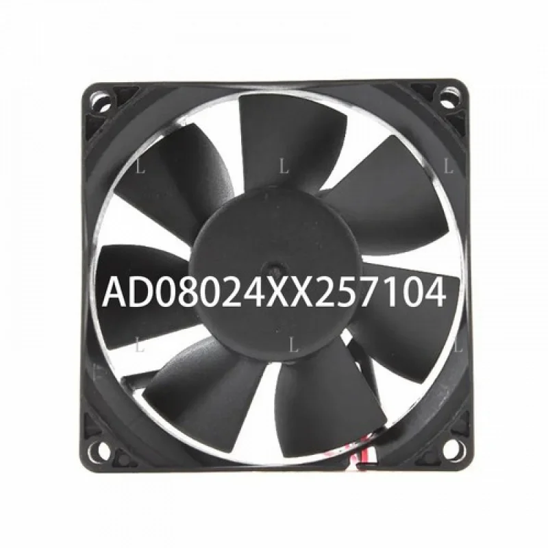 

L New for ADDA Axial flow fan 80*80*25MM AD08024XX257104 AD0824UX-A71GL 24V 0.23A