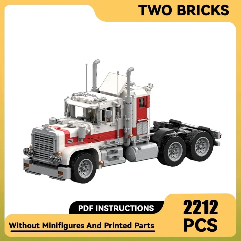 Vehicle Series Collaborate Set Moc Building Block Cat Truck Model The Remake RC Technical Bricks DIY Assembly Toy For Child Gift