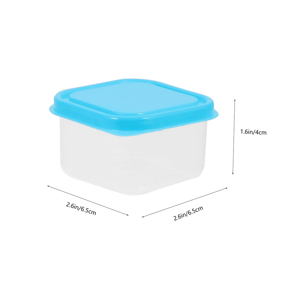 24Pcs Fresh Keeping Boxes Food Grade Plastic Reusable Freezer Containers for Food Storage Portable Lunch Containers Kitchen