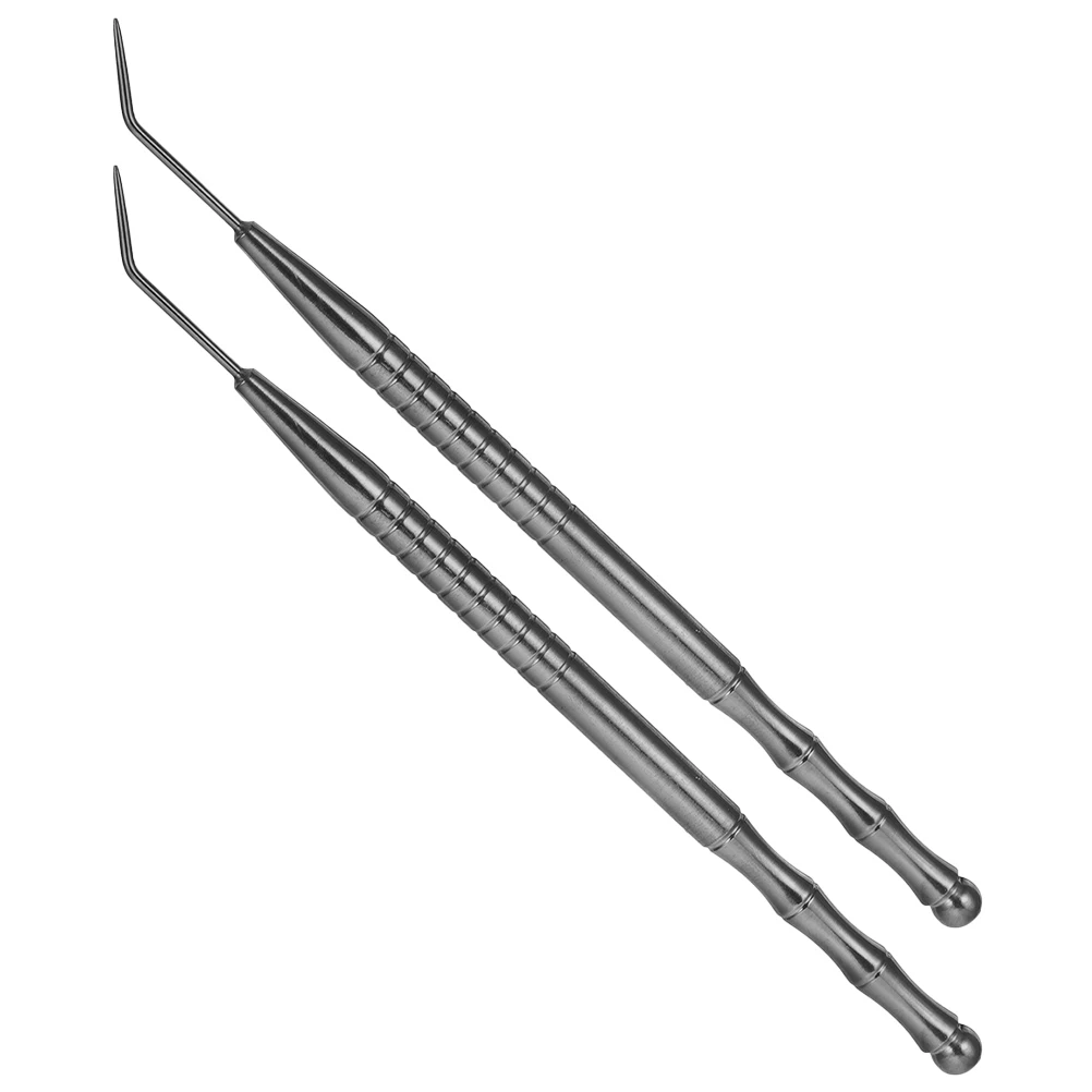 

2 PCS Eyebrow Curling Tools Eyelash Extension Pick Stick Stainless Steel Lift Perm