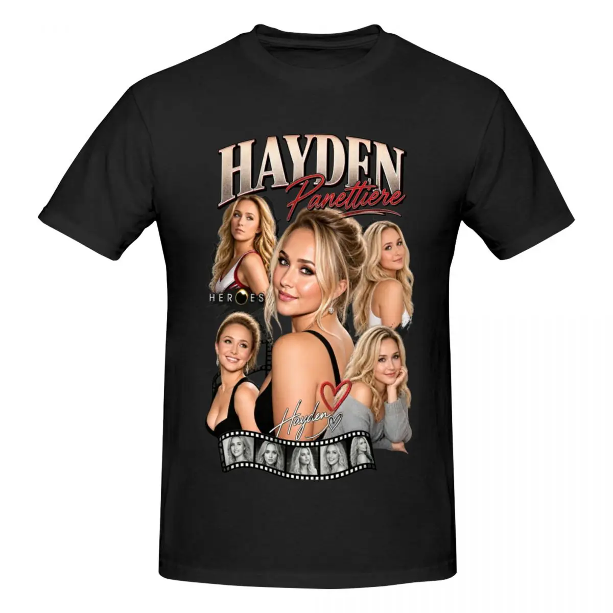 Hayden Panettiere RIP Cute T Shirts Graphic Y2K Gifts O-neck T Shirts For Men Women Clothes