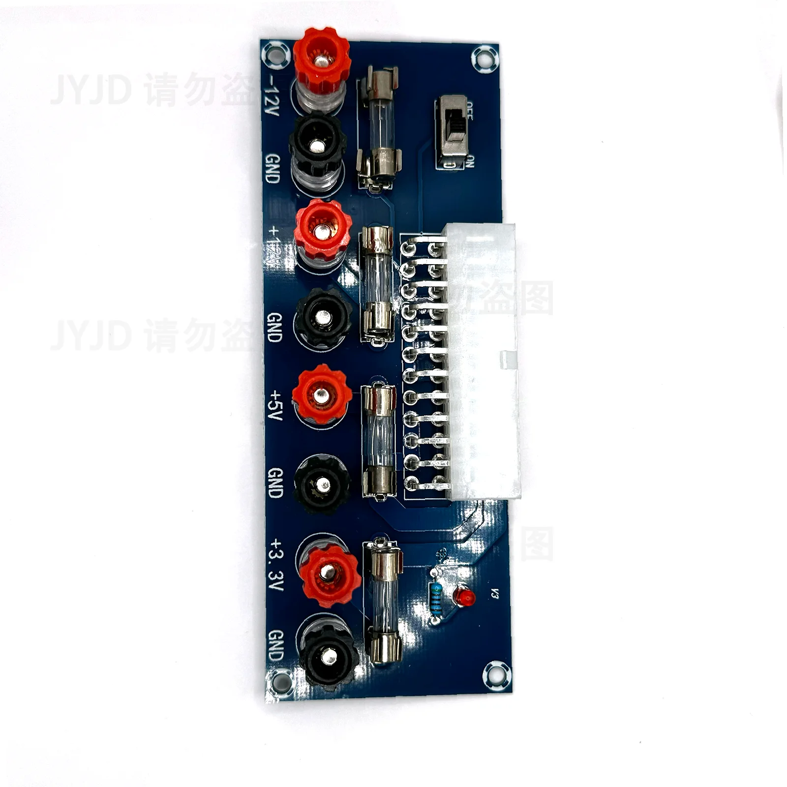 XH-M229 Desktop PC Chassis Power ATX Overdracht naar Adapter Board Voeding Circuit Outlet Module 24Pin Uitgangsterminal 24 pins