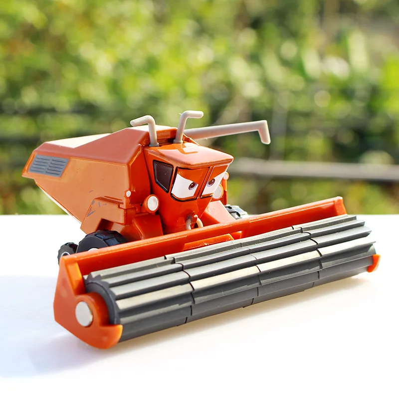 Toy Story 2 Frank Green Orange Harvester Racing Car Diecast Metal Alloy Tractor Calf Model Car Children'S Toys Gifts