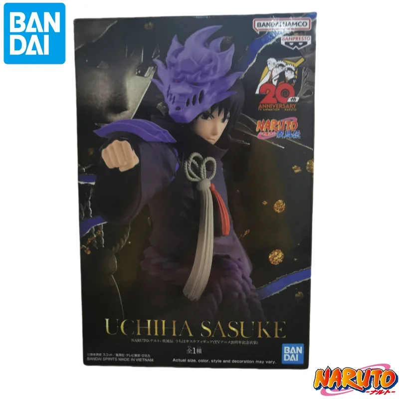 

in stock BANDAI Original BANPRESTO Naruto Uchiha Sasuke action figure Model Doll Brand New Boxed anime characters