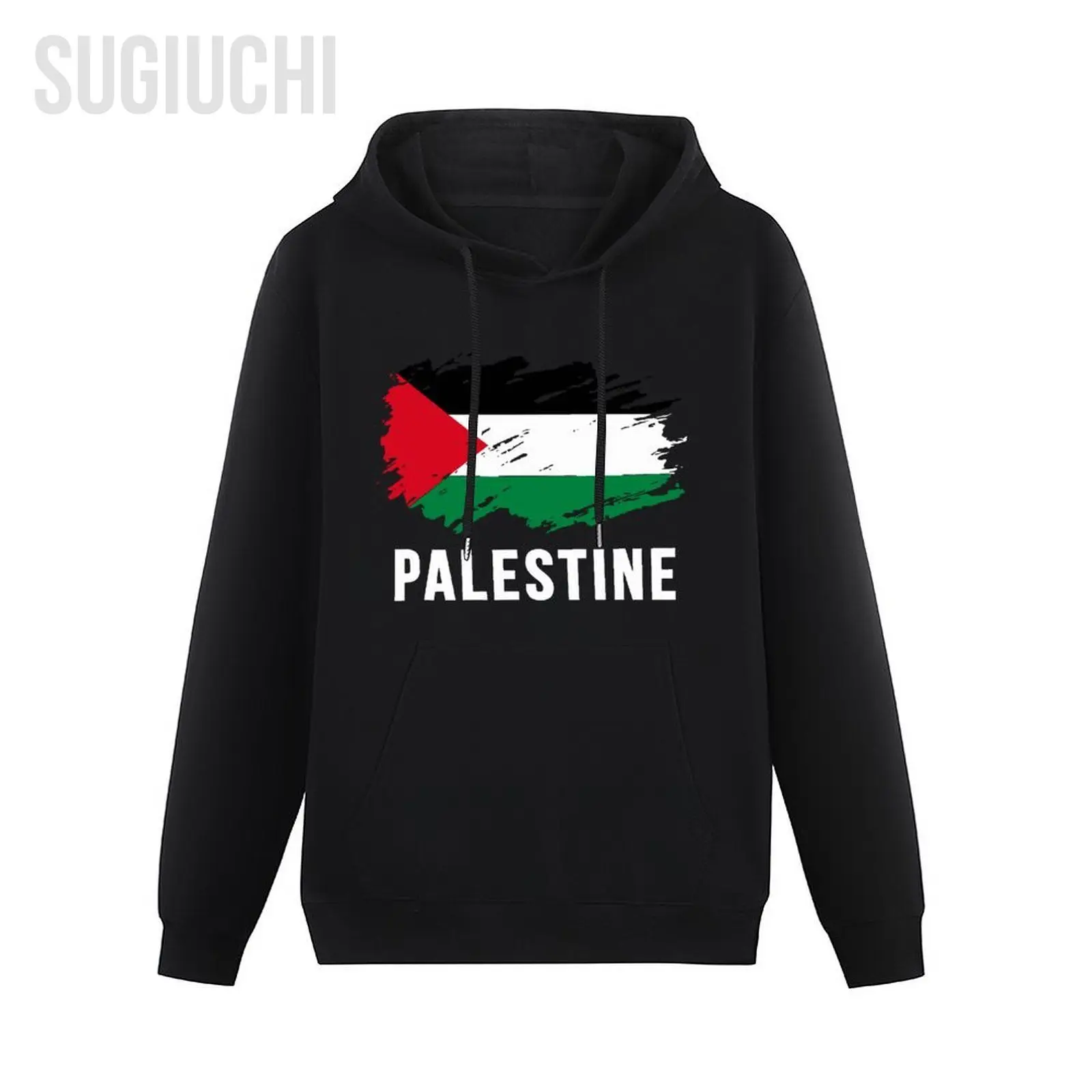 Men Women Hoodies Vintage Palestine Flag Hoodie Pullover Hooded Hip Hop Sweatshirt Cotton Unisex