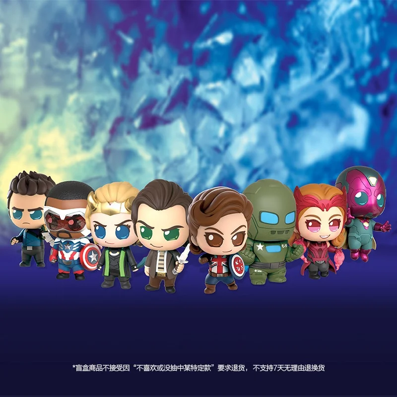 genuine-hottoys-marvel-cosbi-mini-figure-blind-box-single-or-set-collectible-pvc-desktop-ornament-surprise-gift-for-marvel-fans