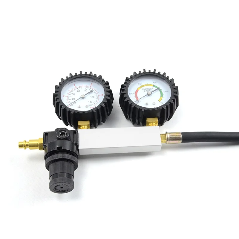 XCTOOL Car Repair Tools Engine Compression Tester Gauges Cylinder Leakage Leak Down Tester Kit view 5