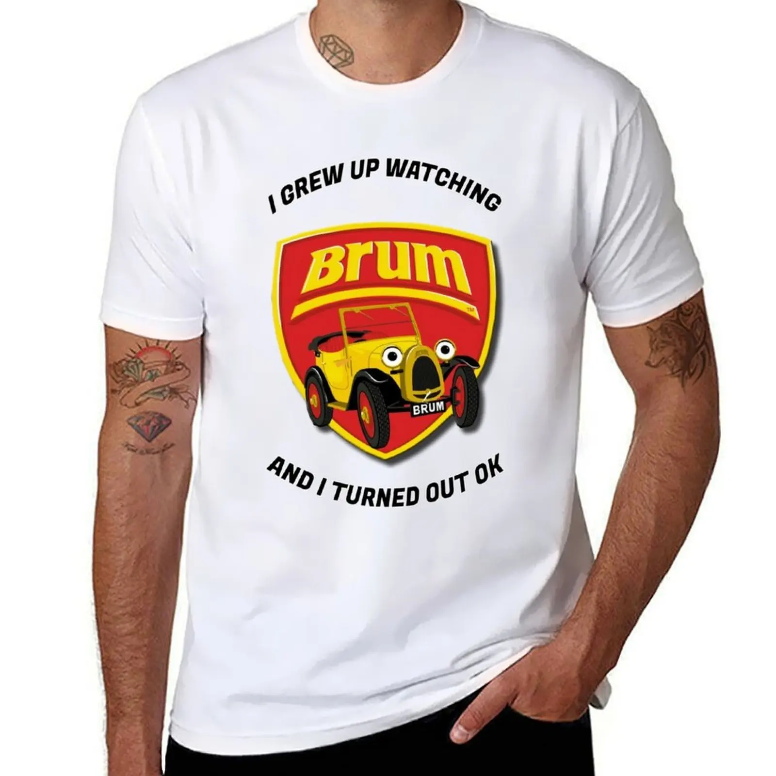 

Brum car Children&x27;s TV British design available on a wide range of clothing, stationery and gif T-Shirt