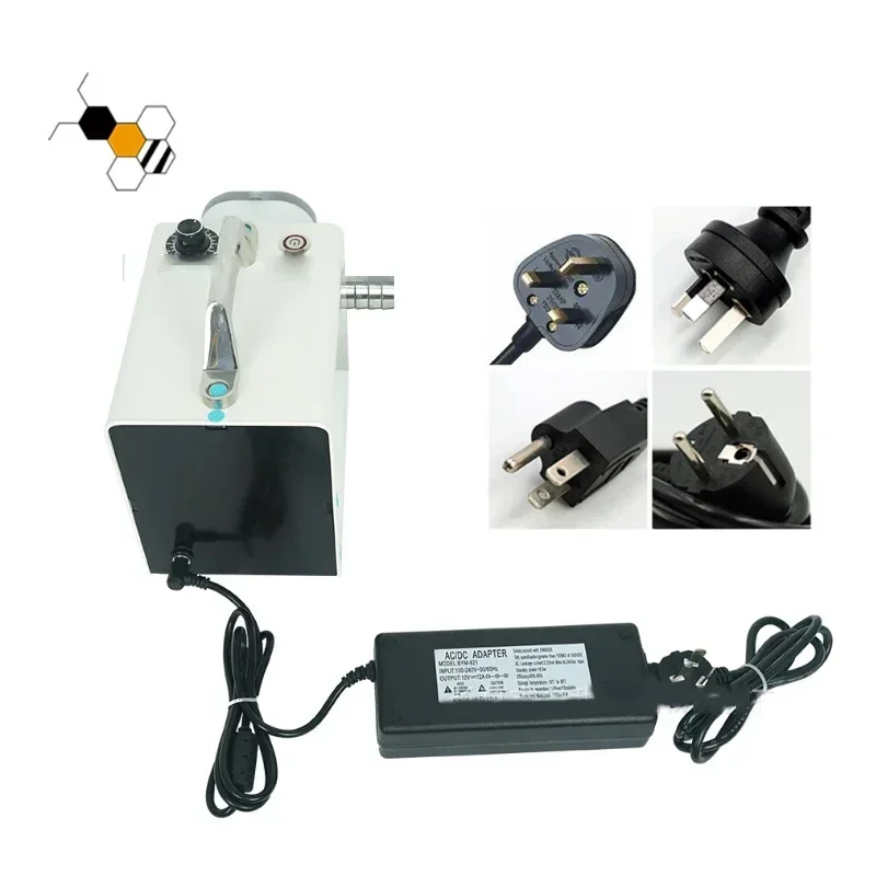 

HFP-1 Electric Honey Filling Machine Impurities Automatic Strainer Viscous Liquid Filter Delivery Pump Portable Apiculture Tools