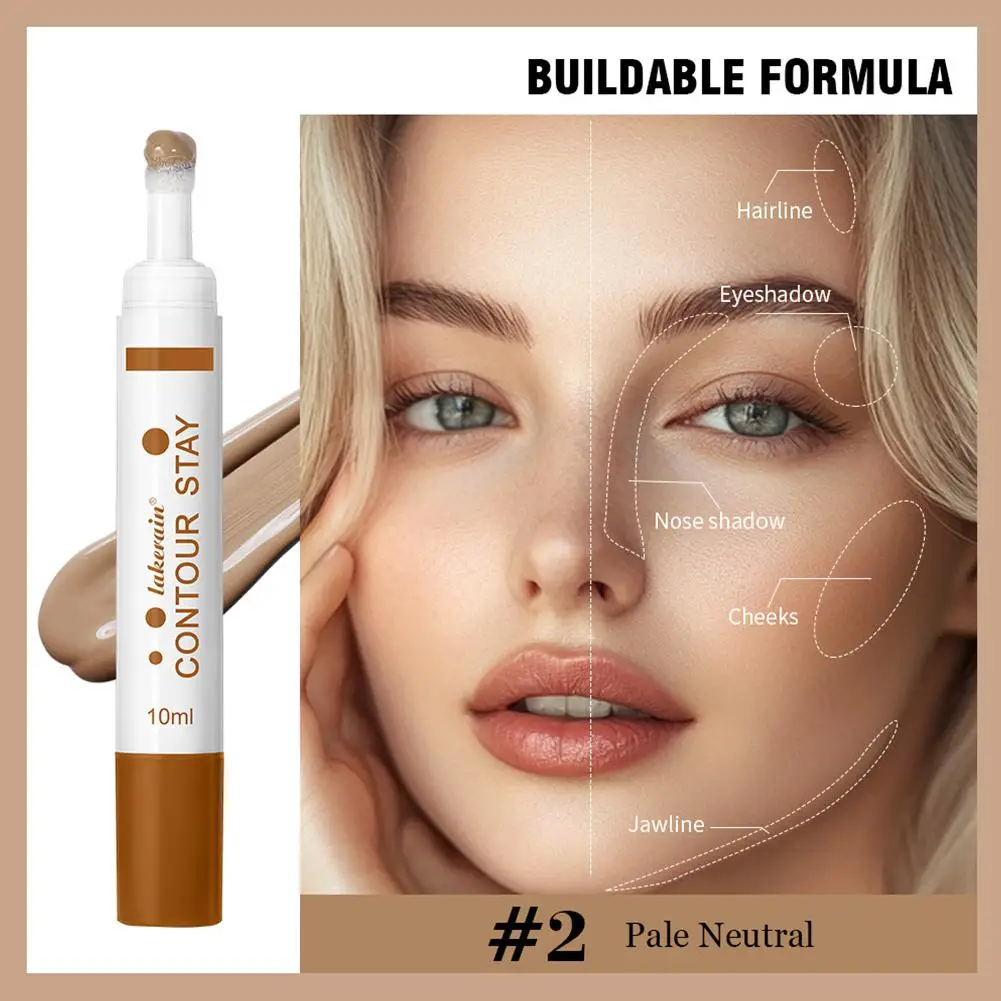 6Colors Highlight Pen Face Make Up Liquid Waterproof Pencil Contour Contouring Stick Cosmetics Concealer Foundation Makeup P4E0