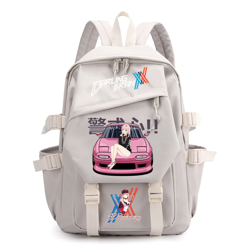 2022 zero two backpack women's men's shoulder bag student backpack casual laptop bag