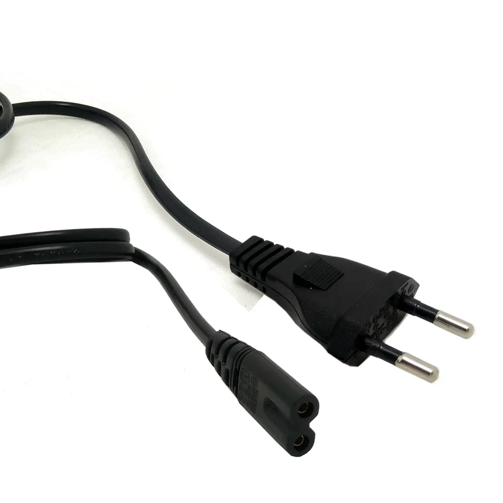 Cable EU power  2-pin cable 1.5 meters 250V 2.5 ONE US UK power cable lead power