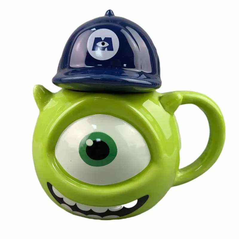 

3D Cartoon 3-Eyed Monster University Hair Modern Sublimation Cup New Strange Cup for Business Christmas Gifts