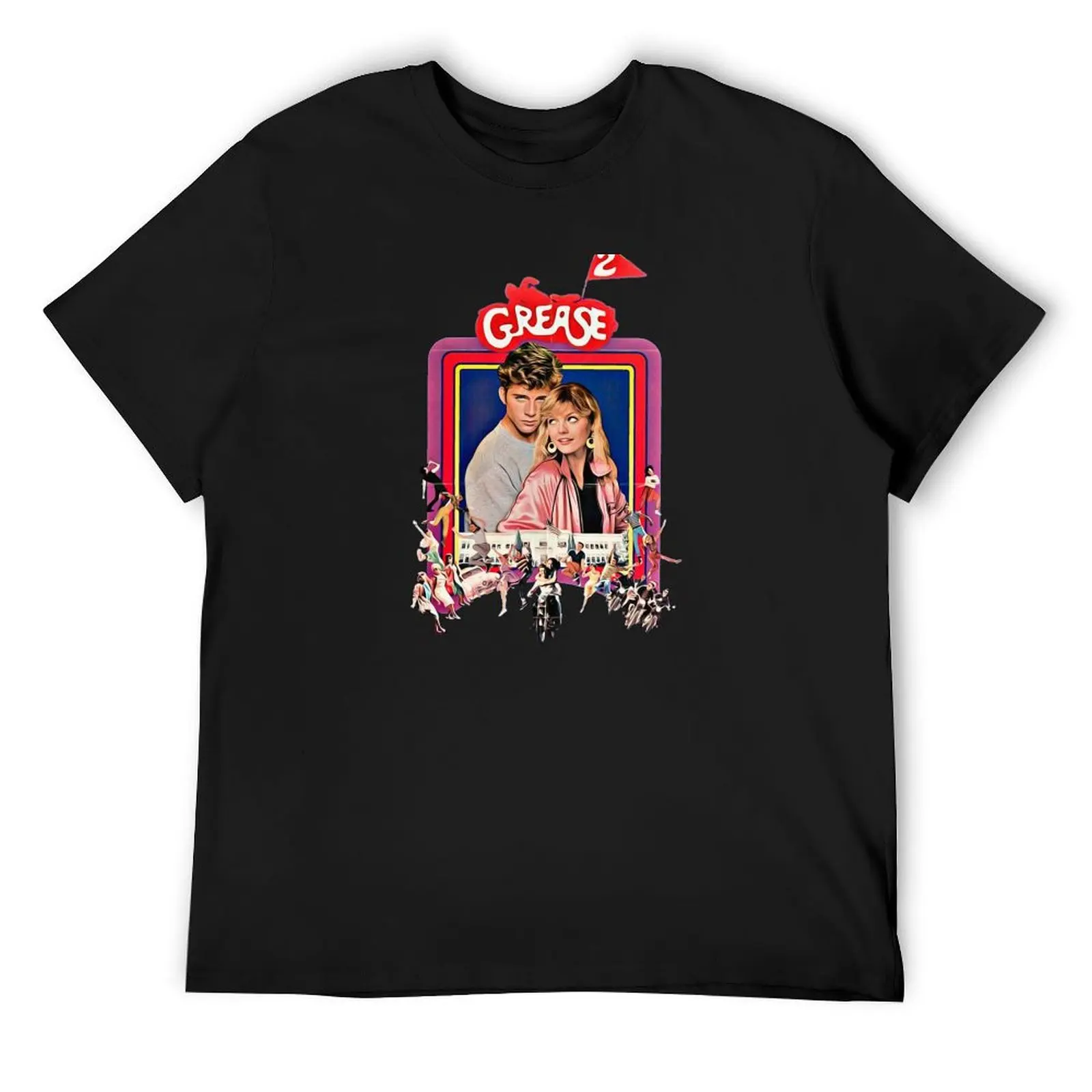 

Grease 2 classic 80's film T-Shirt shirts graphic tee designer shirts custom t shirt mens big and tall t shirts