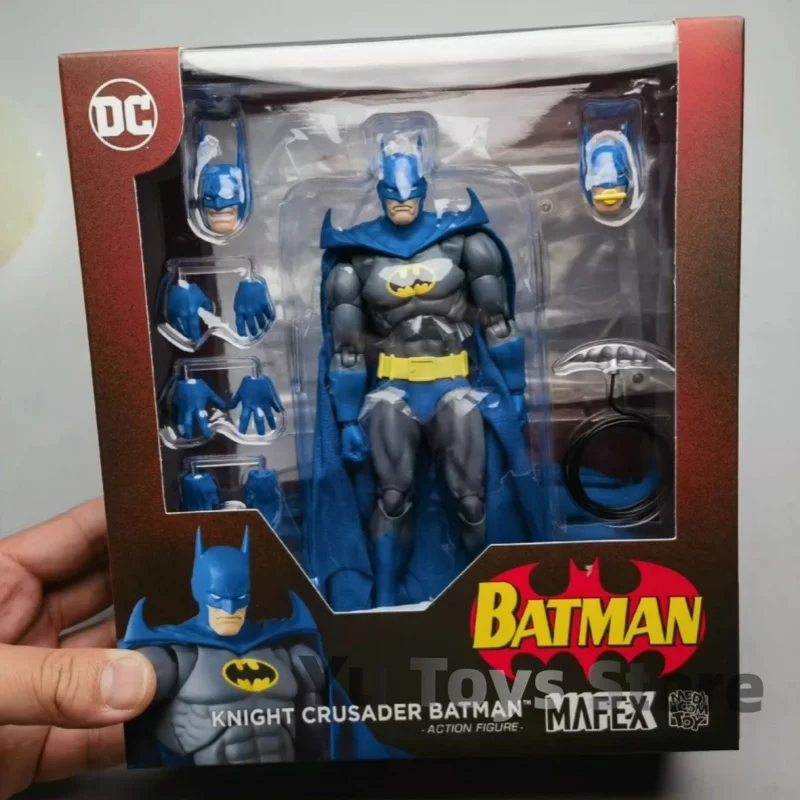 New 6-Inch Mafex Dc Figure Batman Knightfall Ver Batman Bane Action Figures No.215/No.216 Collect Model Decor Toy Birthday Gift