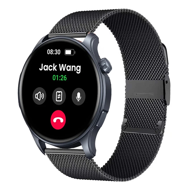 سوار معدني لـ Zeblaze Btalk 3 Pro ، حزام ساعة لـ Zeblaze Btalk بالإضافة إلى سوار ساعة لـ Zeblaze Vibe 7Pro Lite