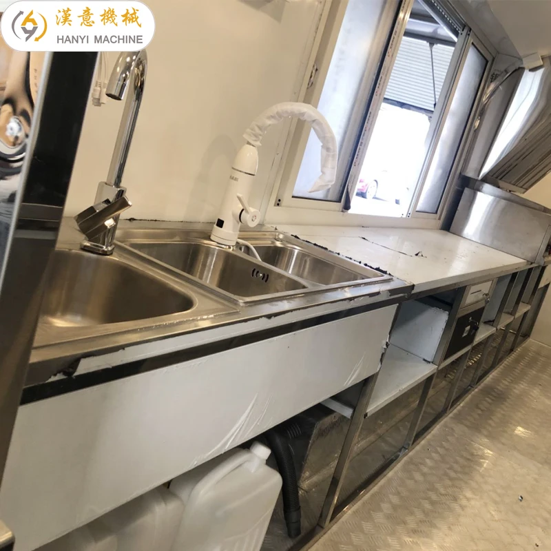 Food Concession Trailer Multi-Station Modular Designed Food Trailer for Diverse Cuisine Service and High-Volume Events