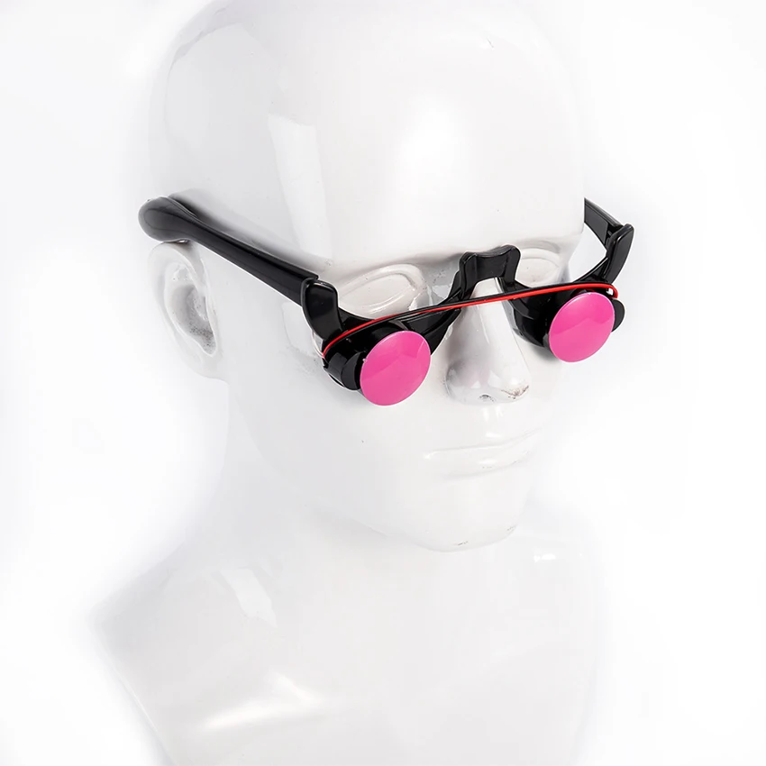 Occhiali luminosi a LED Divertenti occhi rossi Bambini Halloween Clown Cosplay Accessori anime Accessori per feste Carnevale Masquerade Occhiali luminosi