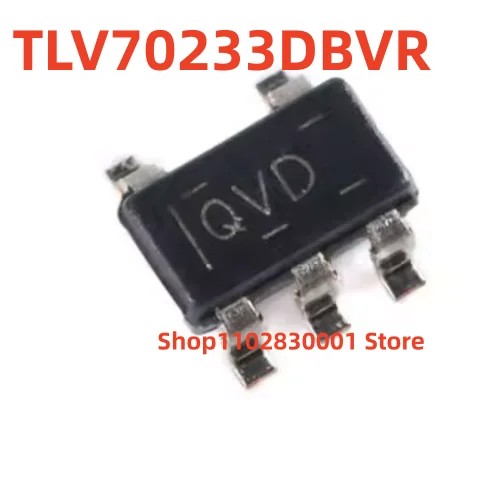 50PCS   New Original  TLV70233DBVR  SOT-23-5  QVD      100% Good   In Stock