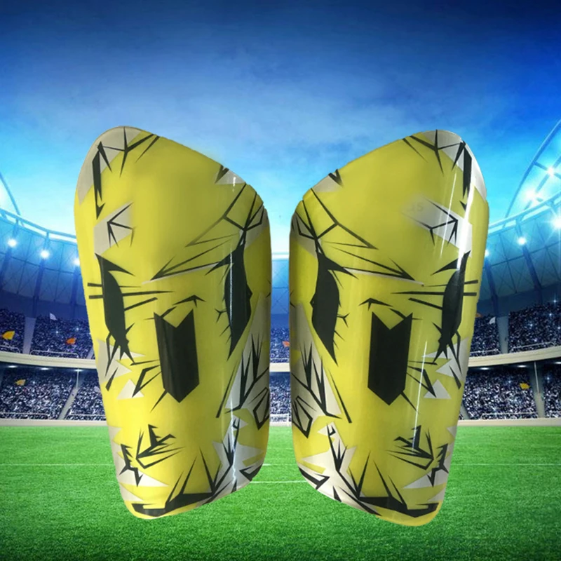 1 Pair Soccer Shin Guards Football Shin Guards Protective Equipment Lightweight Color EVA Plug-in Board For Leg Guards