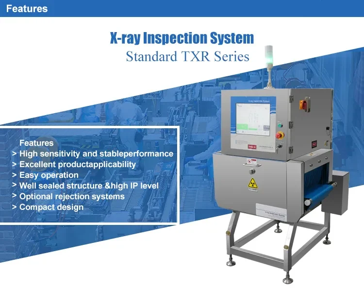 Food and Pharmaceutical Industries X-ray Inspection Machine