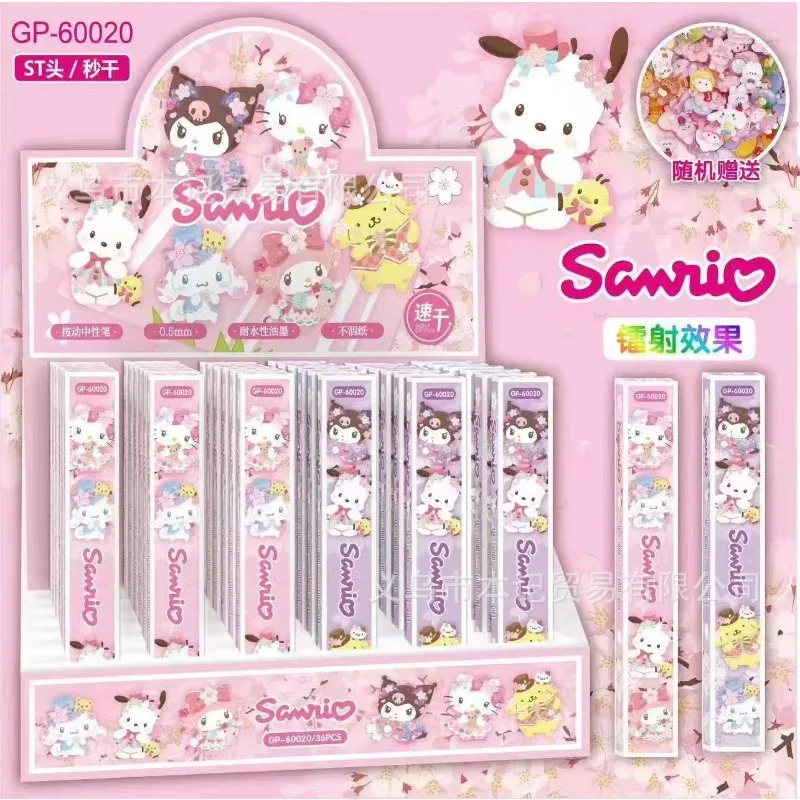 Cartoon Kuromi Neue 0,5mm Gel Stift Anime Nette Schwarz Kugelschreiber Studenten Zurück Zu Schule Büro Liefert Party Geschenke baby Dusche