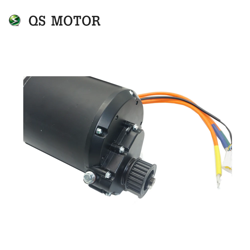 QS MOTOR Liquid Cooled QS138 V3 4000W 90H Mid Drive Motor with Gearbox and Better Temperature Resistance