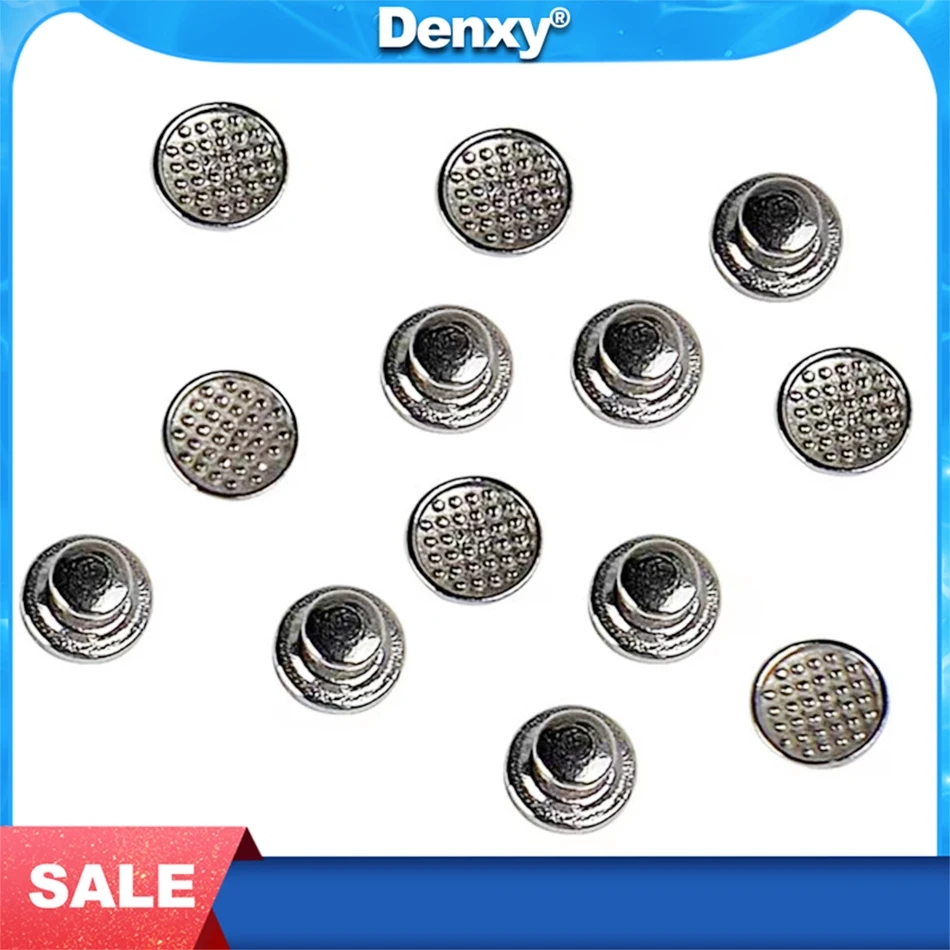 50/100pcs Dental Orthodontic Lingual Button On Sales Metal Buttons MIM Lingual Attachments Appliances Orthodontic Brackets