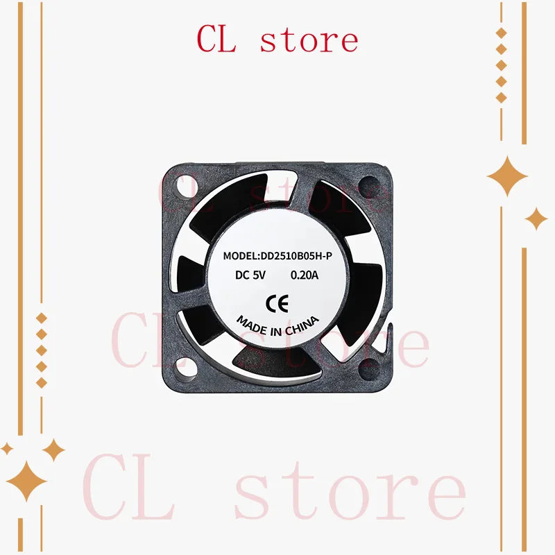 

for Bambu Lab P1 X1 2510 Mini Fan 5V 15500 rpm/min Cable Hot End Cooling Cooler For P1P P1S X1C 3D Printer Ceramic Heater