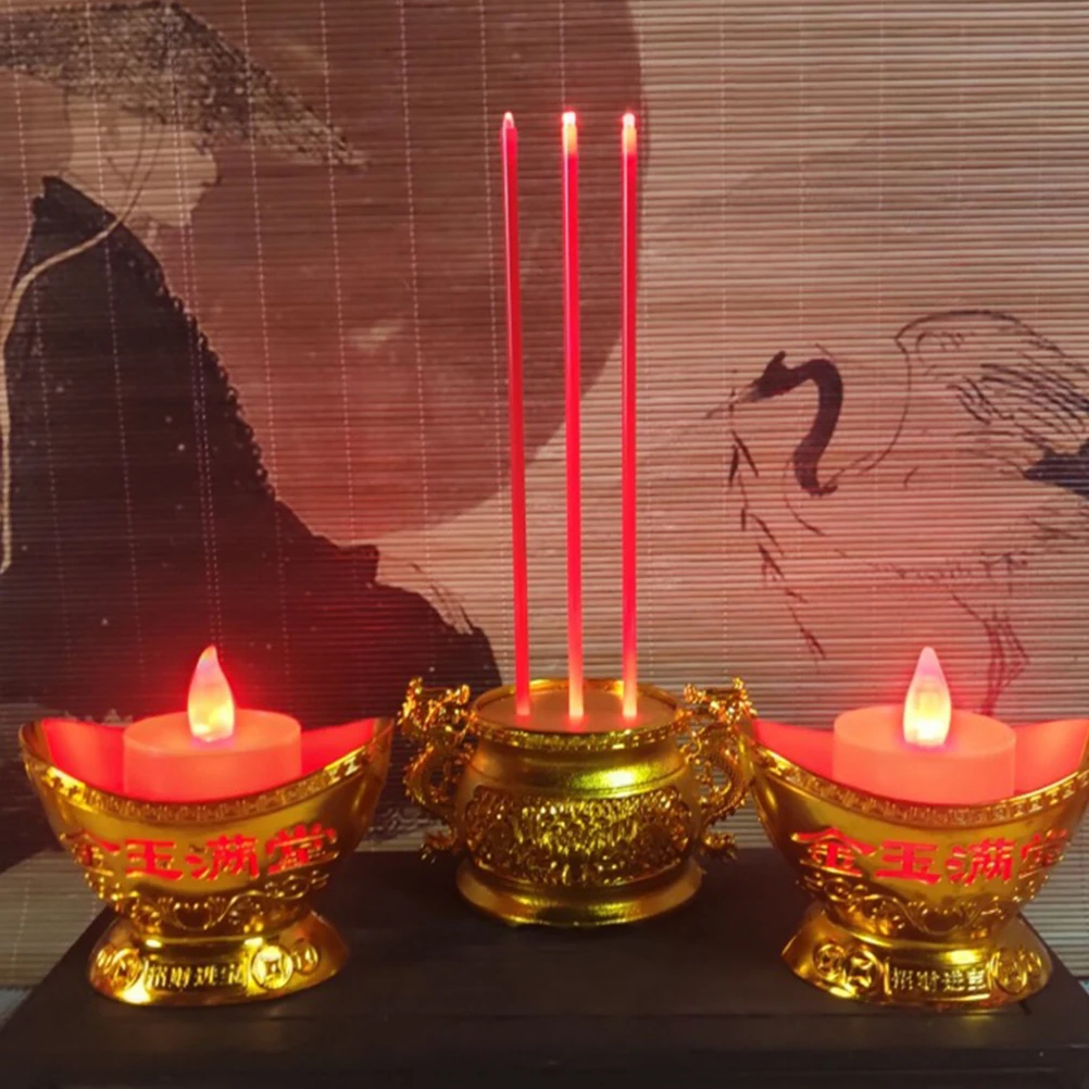 

15pcs Electronic Incense Sticks For Electric Incense Burner Replacement Parts Compact Portable Design For Home Office Yoga Room