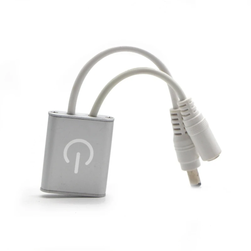 LED Dimmer Switch โลหะเต็มรูปแบบ Sensor ความสว่างสัมผัสปรับเปิด/ปิด Itouch Controller สําหรับ DC12-24V Light Strip