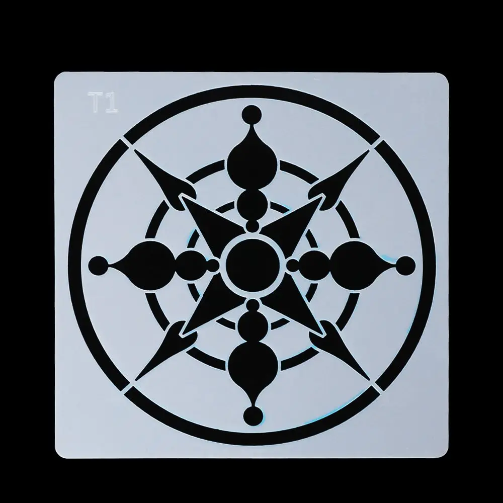 Hot Stamp Embossing Album Decorative Painting template Mandala Auxiliary Scrapbooking Layering Stencils