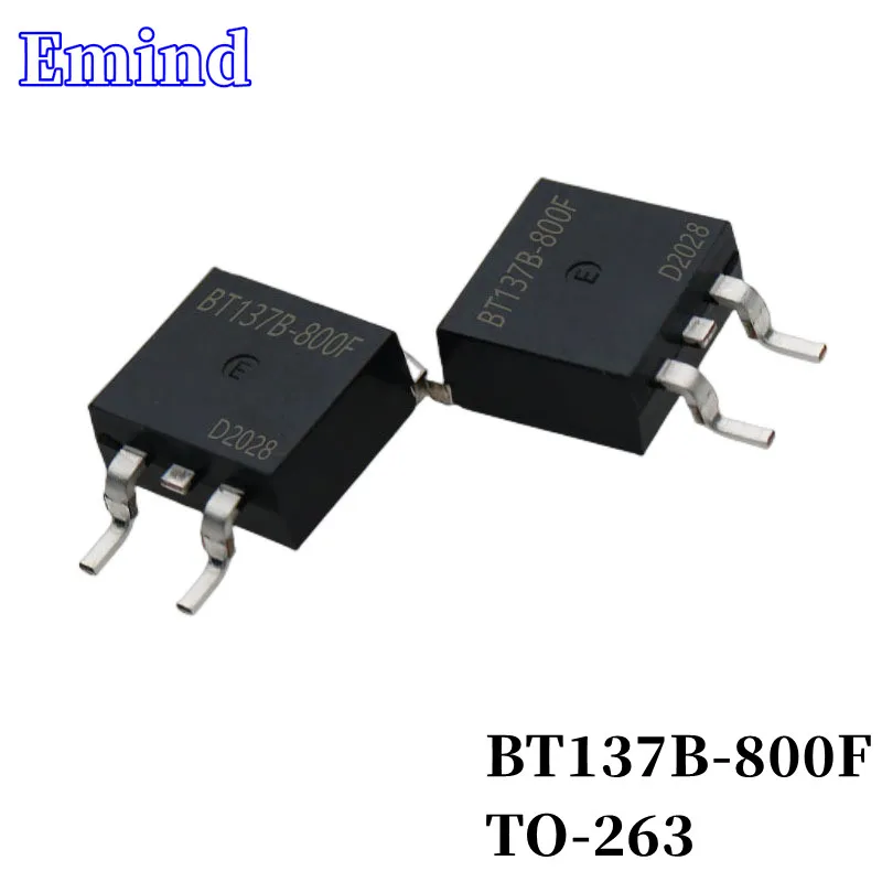 

20/50/100/200/500 шт. BT137B-800F Triac 8A/800V TO-263 BT137B SMD Тиристор с большим чипом