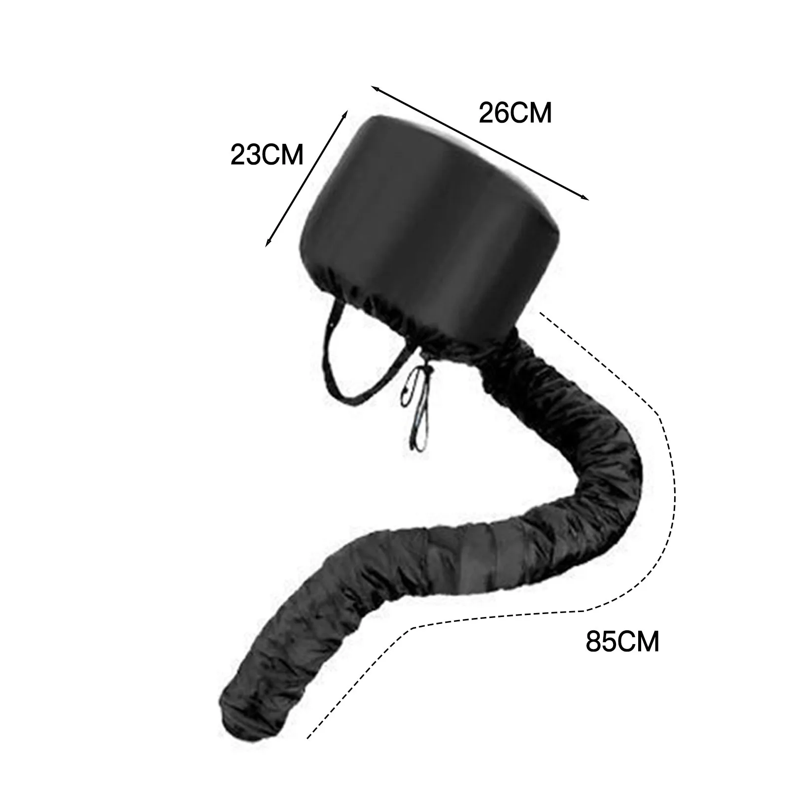 قبعة باخرة لمجفف الشعر، قابلة لإعادة الاستخدام، قبعة تجفيف للعناية بالشعر، قبعة شعر جافة لتصفيف الشعر في صالونات السبا المنزلية