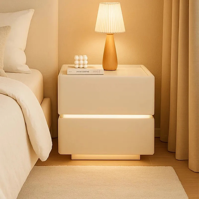 

2025 Light Luxury Premium Сенсорный шкаф для хранения Перезаряжаемая многофункциональная подвесная полка с замком