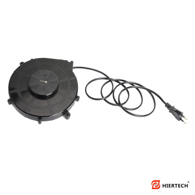 3m Automatic Retractable Power Cord Reel for Office Desk | 2 Pin Flexible Cable Management Retractor | Electric Extension Cable