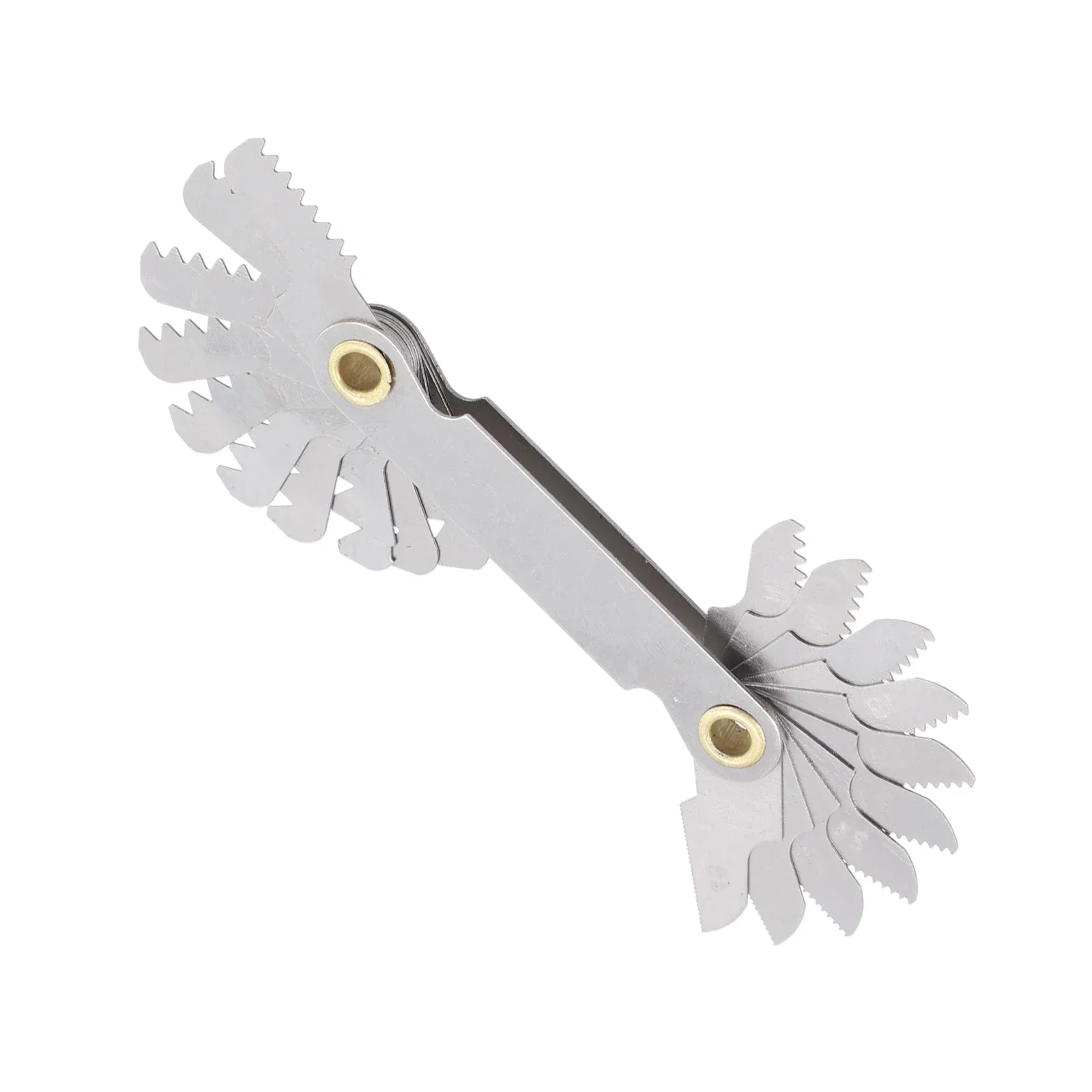 High Quality New Practical Gauge Thread Measuring Gauge Cutting Inch 55° Measuring Pitch Quenching Processing Steel