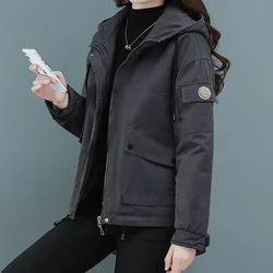 Coats for Women Short Parkas Woman Lightweight Zip-up Loose Casual Jackets High Quality Warm Winter on Sale Hot Outdoor Clothes