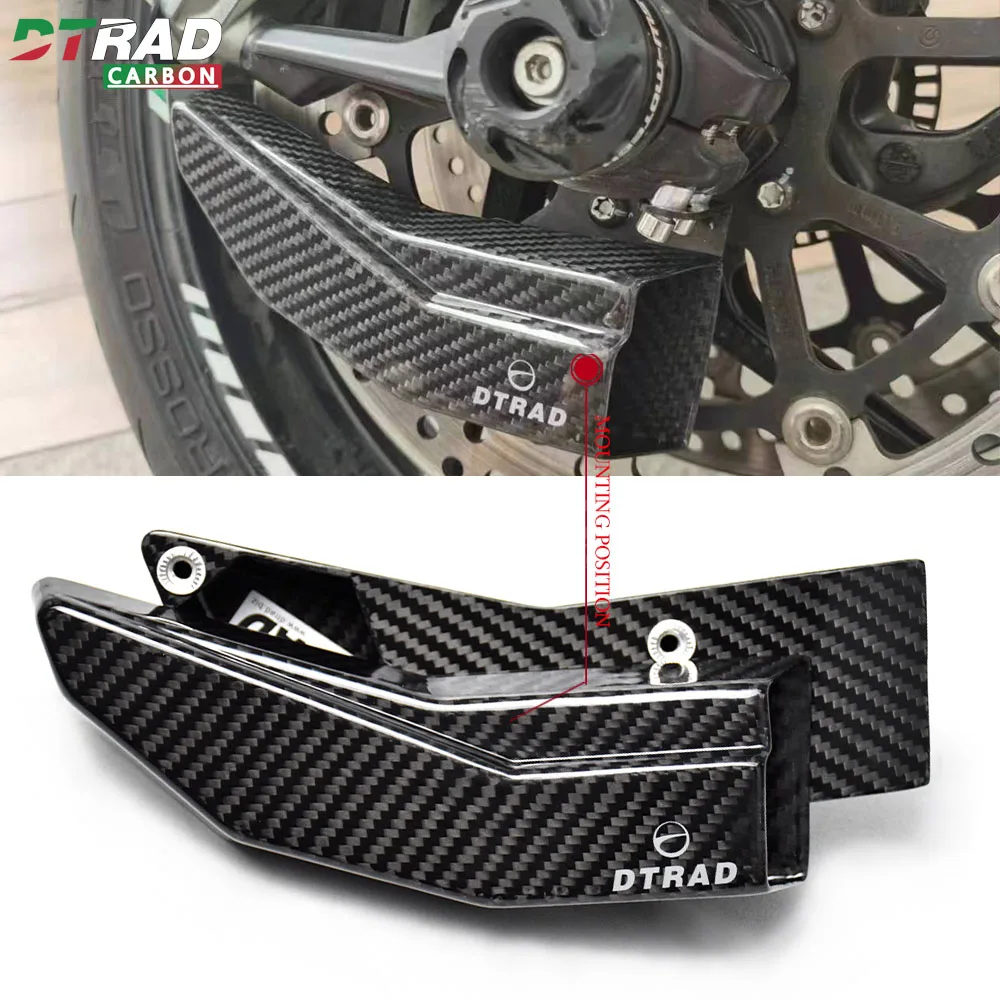 For Ducati Panigale V4 S/R 2025 Carbon Fiber Brake Disc Radiator Caliper radiator deflector Air cooling Accessories moto parts