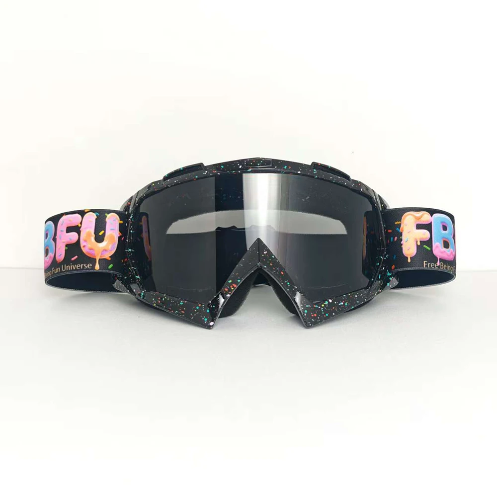 

Велосипедные очки FBFU 2025, ветрозащитные, пылезащитные, защитные для BMX ATV, дорожные велосипеды, модные для мужчин и женщин, спорт на открытом воздухе