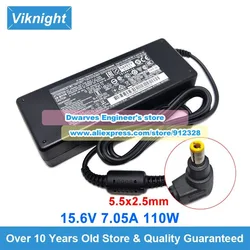 15.6V 7.05A 110W Adapter CF-AA5713A For TOUGHBOOK TOUGHPAD CF-D1 CF-31 CF-52 CF-53 CF-54 Charger UT-MB5 FZ-55