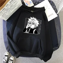 Anime Hunter X Hunter Women's Hoodie Kurapika Devil Eye Hoodies Women Streetwear Pullover Harajuku Unisex Sweatshirt Clothes