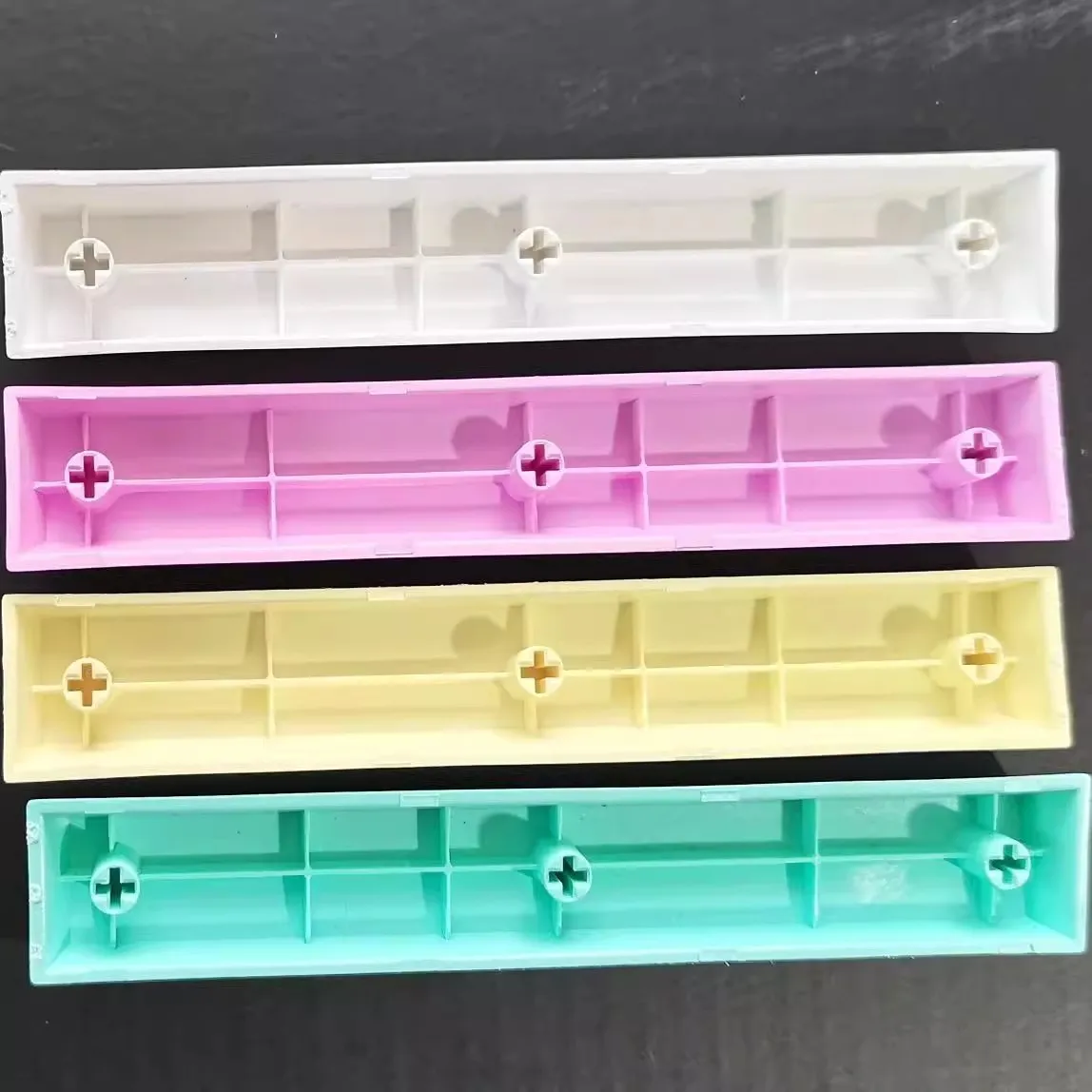 4pcs 6U 6.0X Spacebar Keycaps PBT Dye Sublimation 6X Space Bar Key Cap 6.0U Spacebars Keycap For Some Razer Mechanical Keyboards