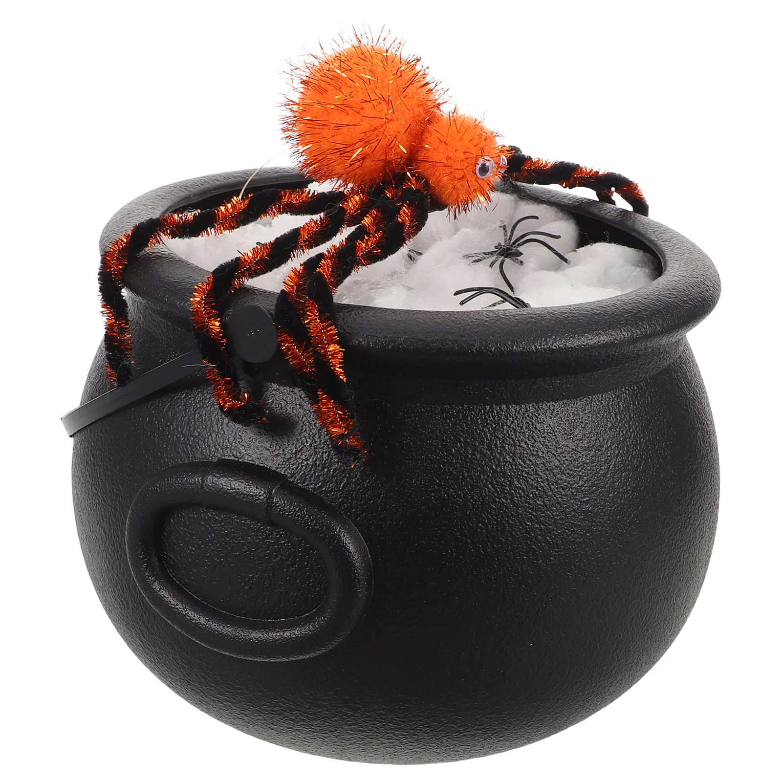 1세트 조명이 있는 가마솥 장식 할로윈 장식 조명, 발광 효과, 방수 휴대용 마녀 냄비, 가정 및 상업용