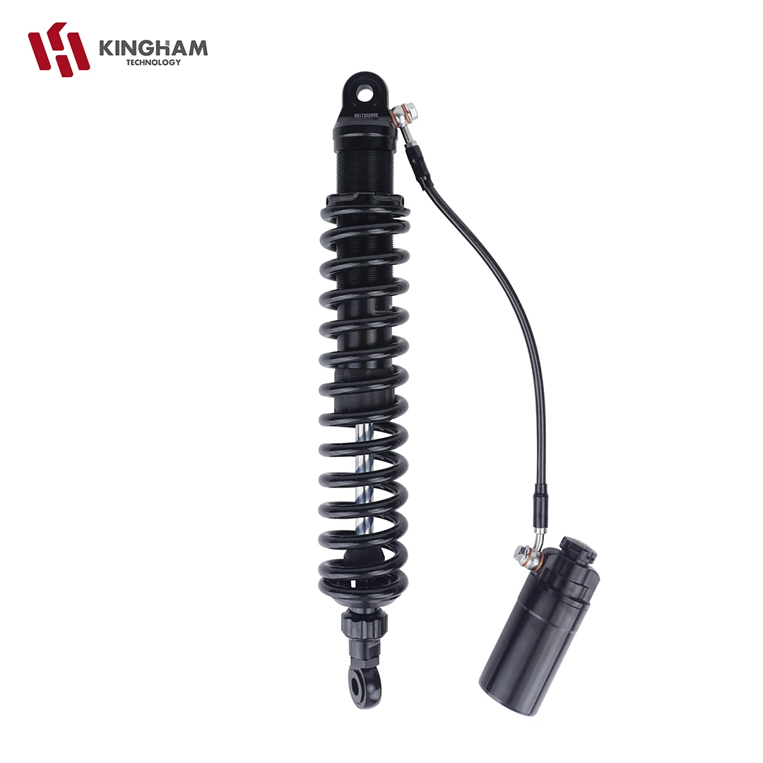 Kingham Rear Shock Absorbers for All Terrain Vehicles High Quality UTV Spare Parts Adjustable Suspension Motorcycle Parts Wholes