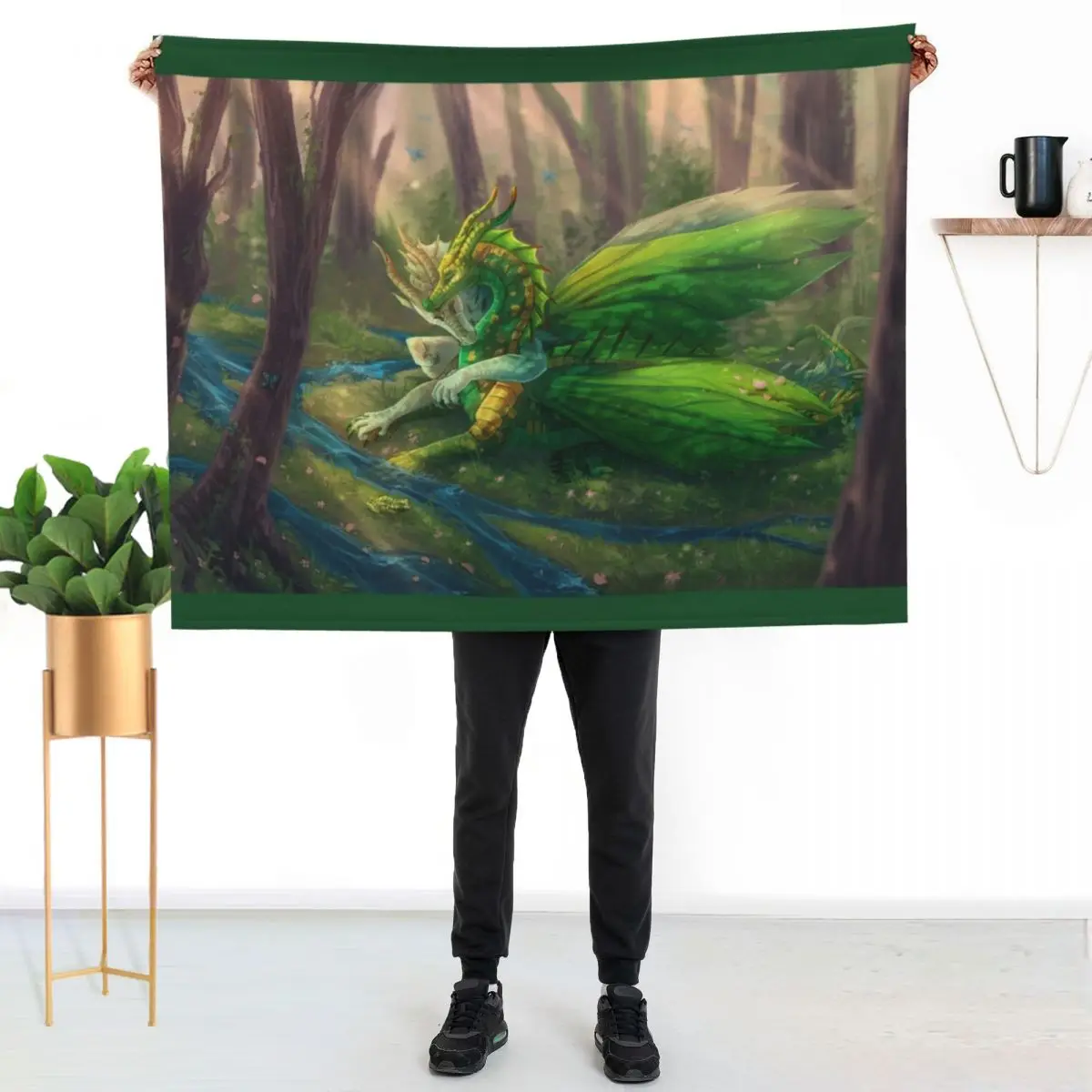 Wings of Fire - Sundew and Willow Throw Blanket Tourist Decorative Throw funny gift Heavy for babies Cute Blankets