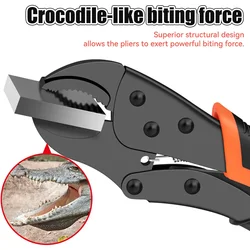 1 PC GREENER Strong Pliers Clamp Multi-functional Manual Universal Industrial-grade Pressure Wire Cutters Fixed Tool Plus Force